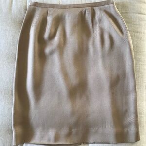 Ann Taylor Loft Silk Skirt